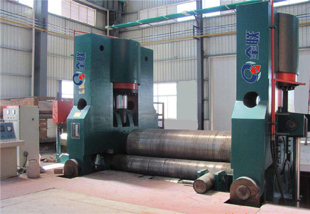 上輥(gun)萬能式(shi)三輥卷(juan)闆機