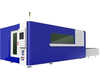 全防護送料(liào)光纖激光切(qie)割機