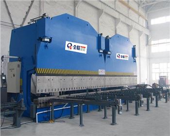 銀(yín)川雙機(ji)聯動數(shù)控電液(yè)伺服折(shé)彎機