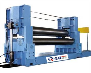 西安W11Y系列(liè)液壓對稱式三輥(gǔn)卷闆機