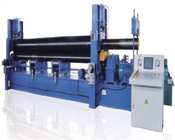 大型上輥(gǔn)萬能式三輥(gun)卷闆機