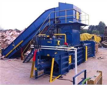 内蒙卧(wo)式廢紙打包機